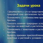 สไลด์สุดท้ายของงานนำเสนอ: พืชและสัตว์ของรัสเซีย