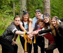 Interesting games and competitions in nature for adults Active competitions in nature for corporate events